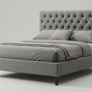 Slumber Haven Tufted Bed Frame